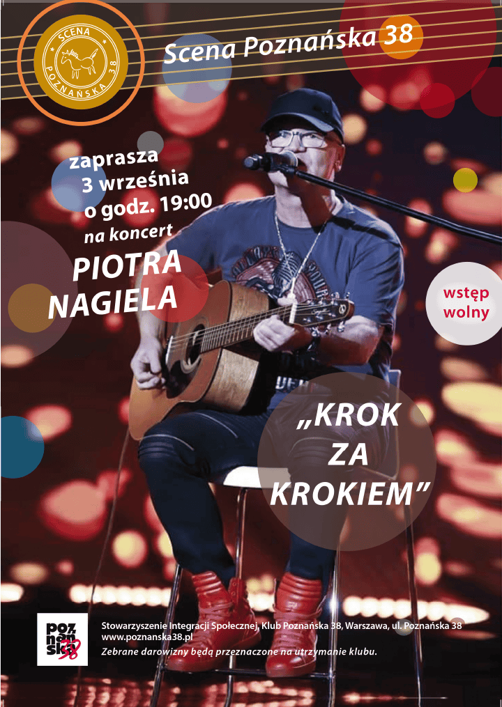 Koncert Piotra Nagiela - Druki Ulotne - Wojciech Zych