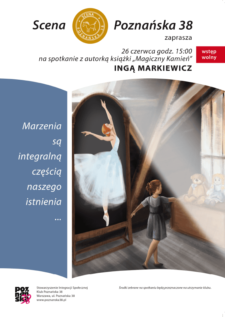 Spotkanie Inga Markiewicz - Druki Ulotne - Wojciech Zych