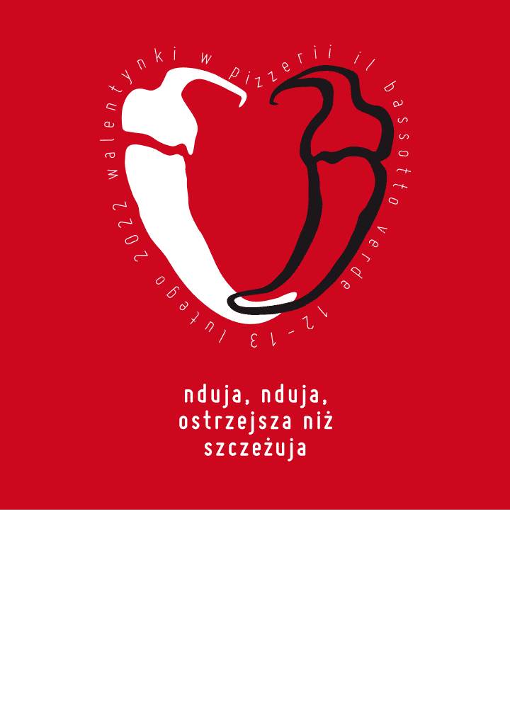 Walentynki w Pizzerii Il Bassotto - Druki Ulotne - Wojciech Zych
