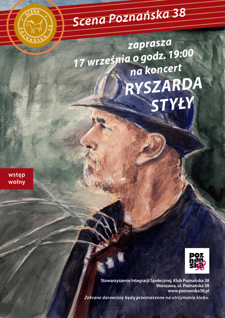 Koncert Ryszarda Styły - Druki Ulotne - Wojciech Zych